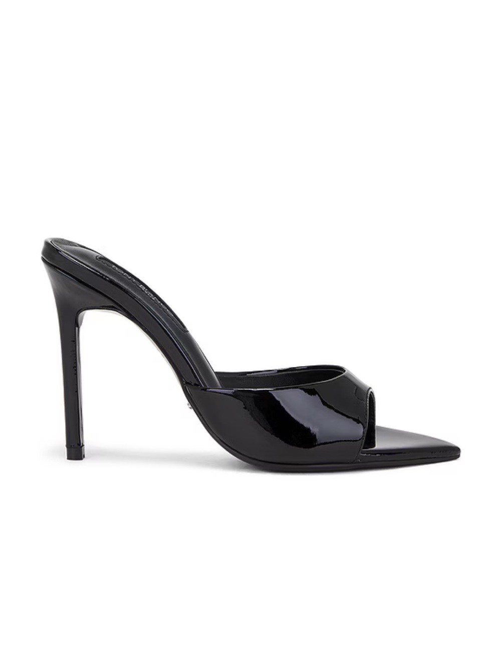 Tony Bianco Malibu Mules Black Patent High-Heels shoes Revolve $170 sz 7